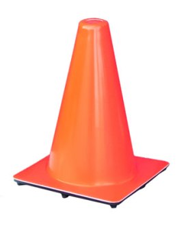 12 inch Orange Safety Cones, Parking Cones
