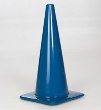 18 inch Blue PVC Traffic Cones, Case of 20, $9.53 ea - More Details