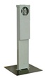 RV Pedestal with Pad Mount Bracket and Meter Socket, 30 20 amp - Click for more details.
