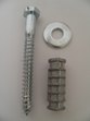 4.5 inch Lag Screw, Washer and Shield for Speed Bump or Hump - Click for more details.