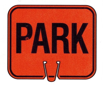 Park Portable Cone Sign