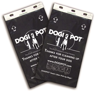 2000 Dogipot Hanging Waste Bags-Fits all major header bag dispensers