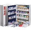 200 Person OSHA Wall Mountable Metal First Aid Station - Click for more details.
