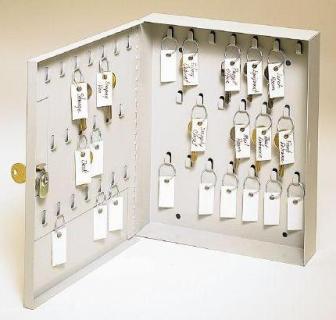 Economy Lockable Steel Key Cabinet with 40 Key Capacity