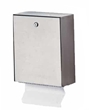 Stainless Steel Lockable Folded Paper Towel Dispenser - Click for more details.